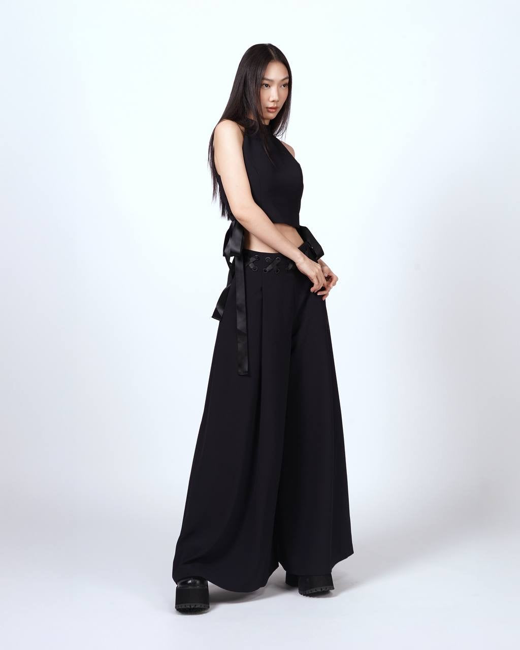 Lace-Up Trousers