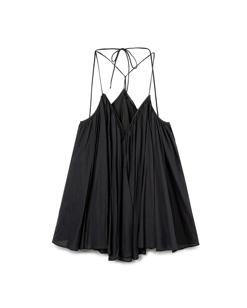 Minimal Strappy Halter Top