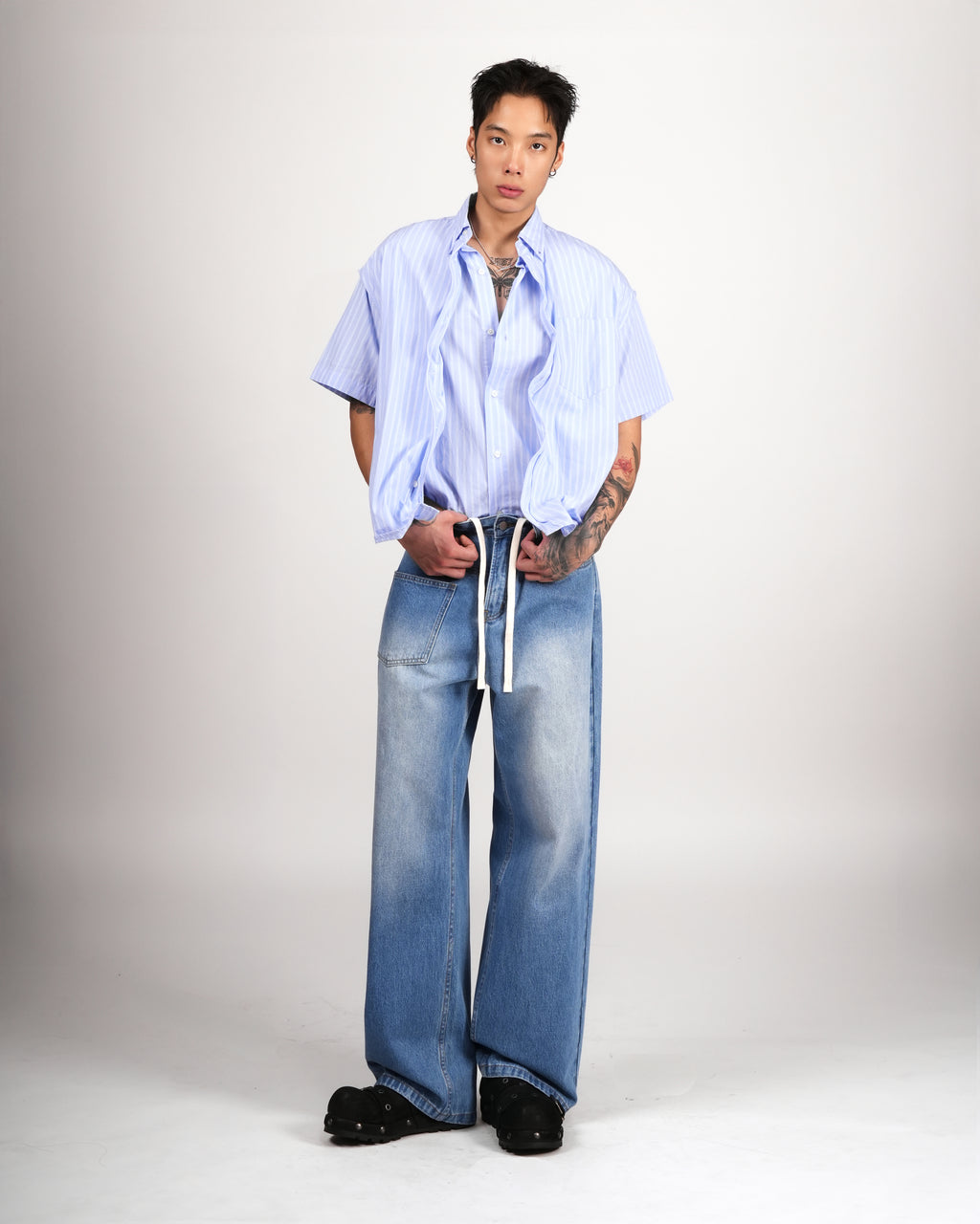 Striped Short-Sleeve Shirt