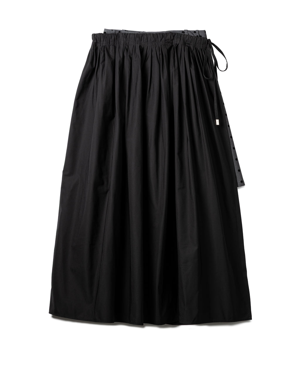 Vol.3 Ch.2 Flowing Double Layered Polka Midi Skirt