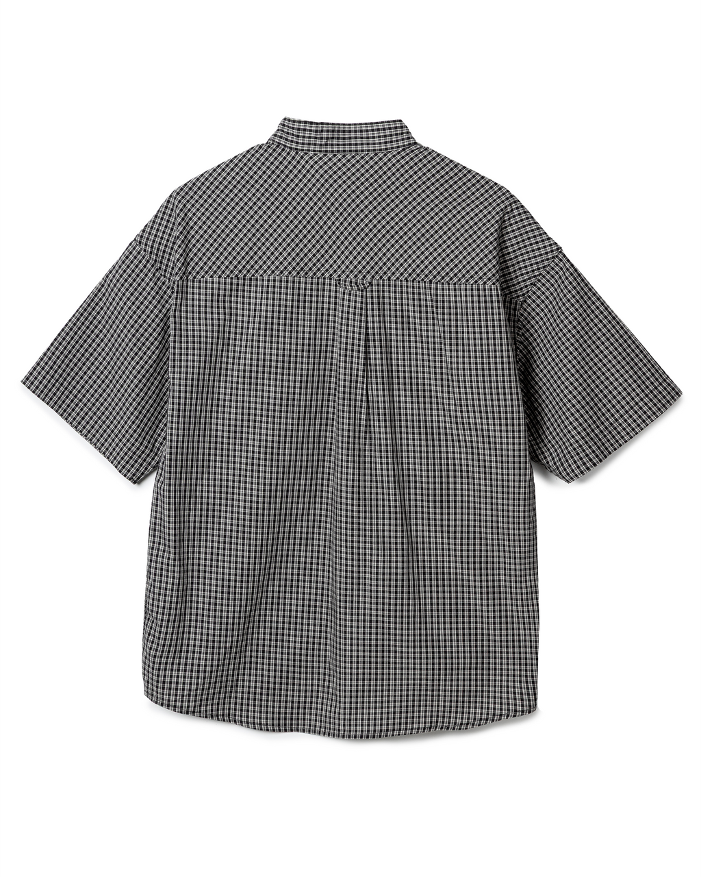 Oversized gingham-cotton shirt