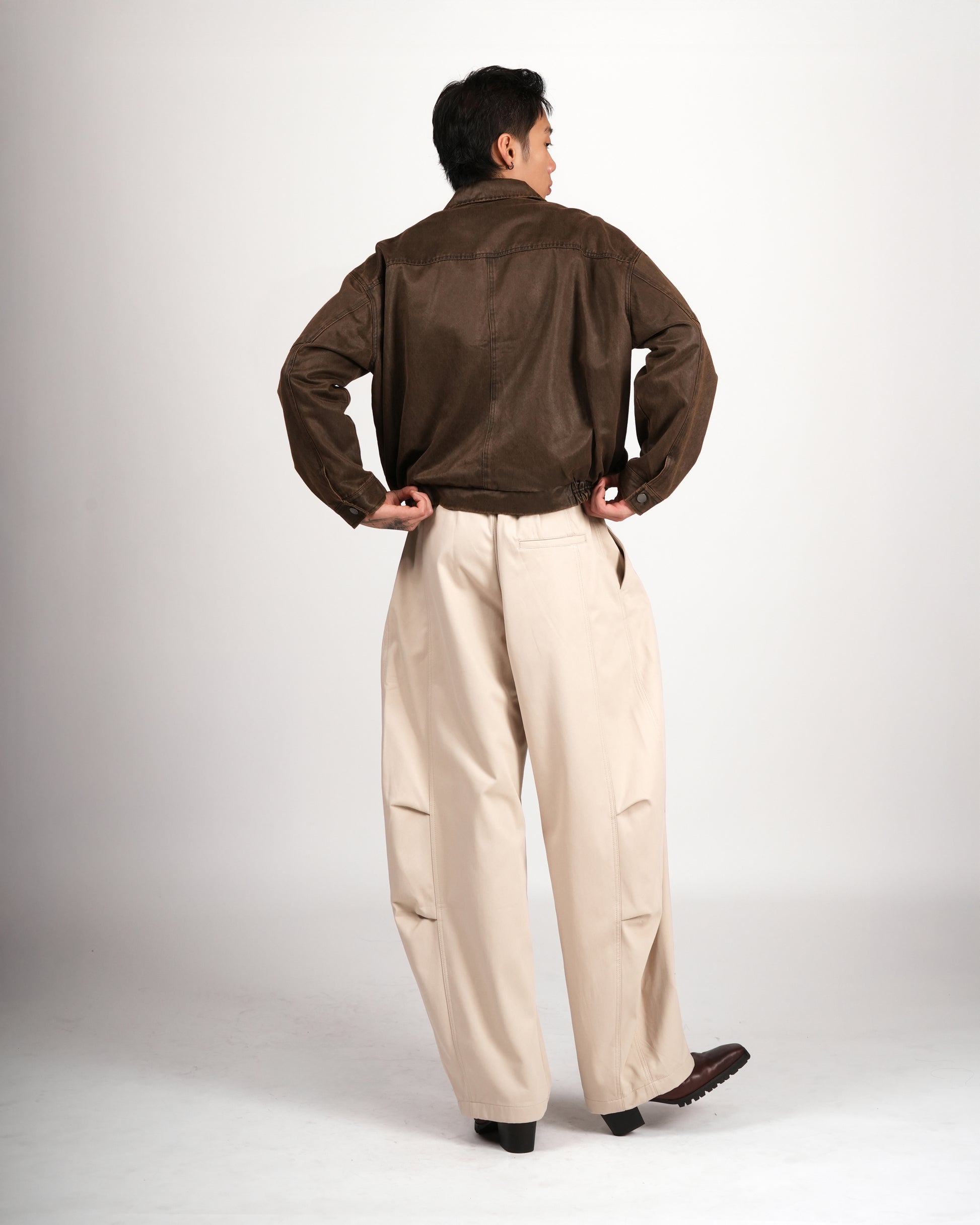 Vintage Utility Cinched Jacket