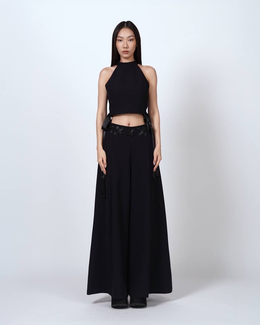 Lace-Up Trousers