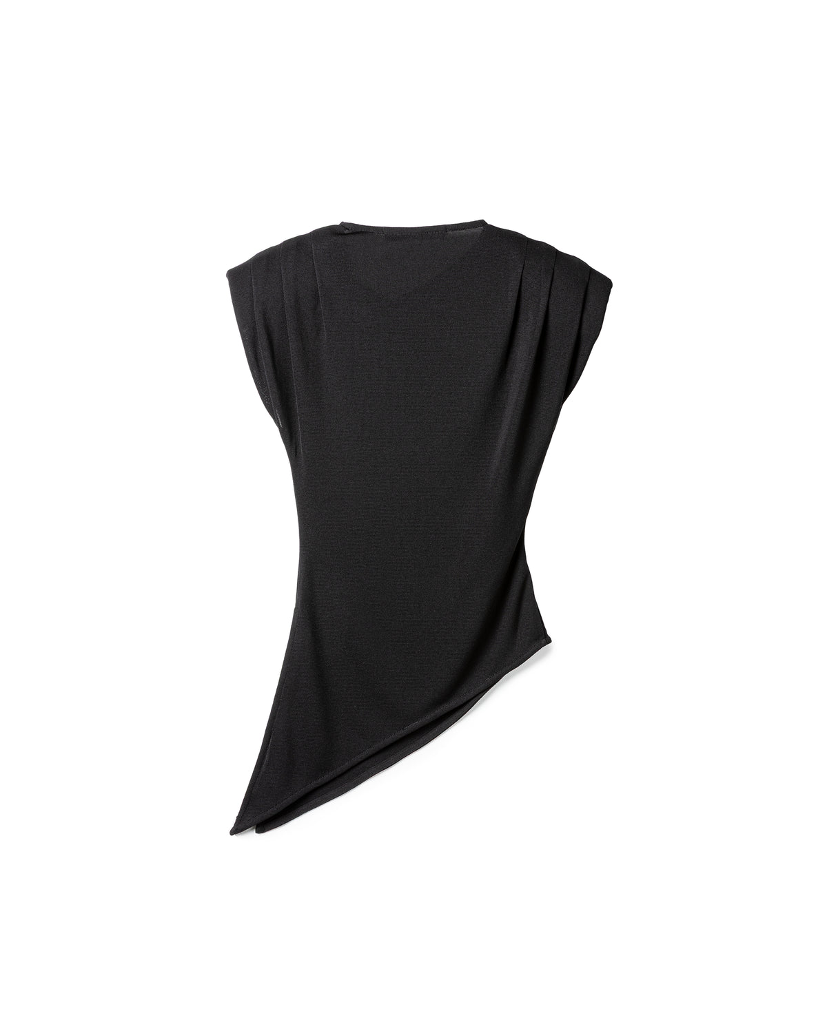 Asymmetric Buckle-Detail Top