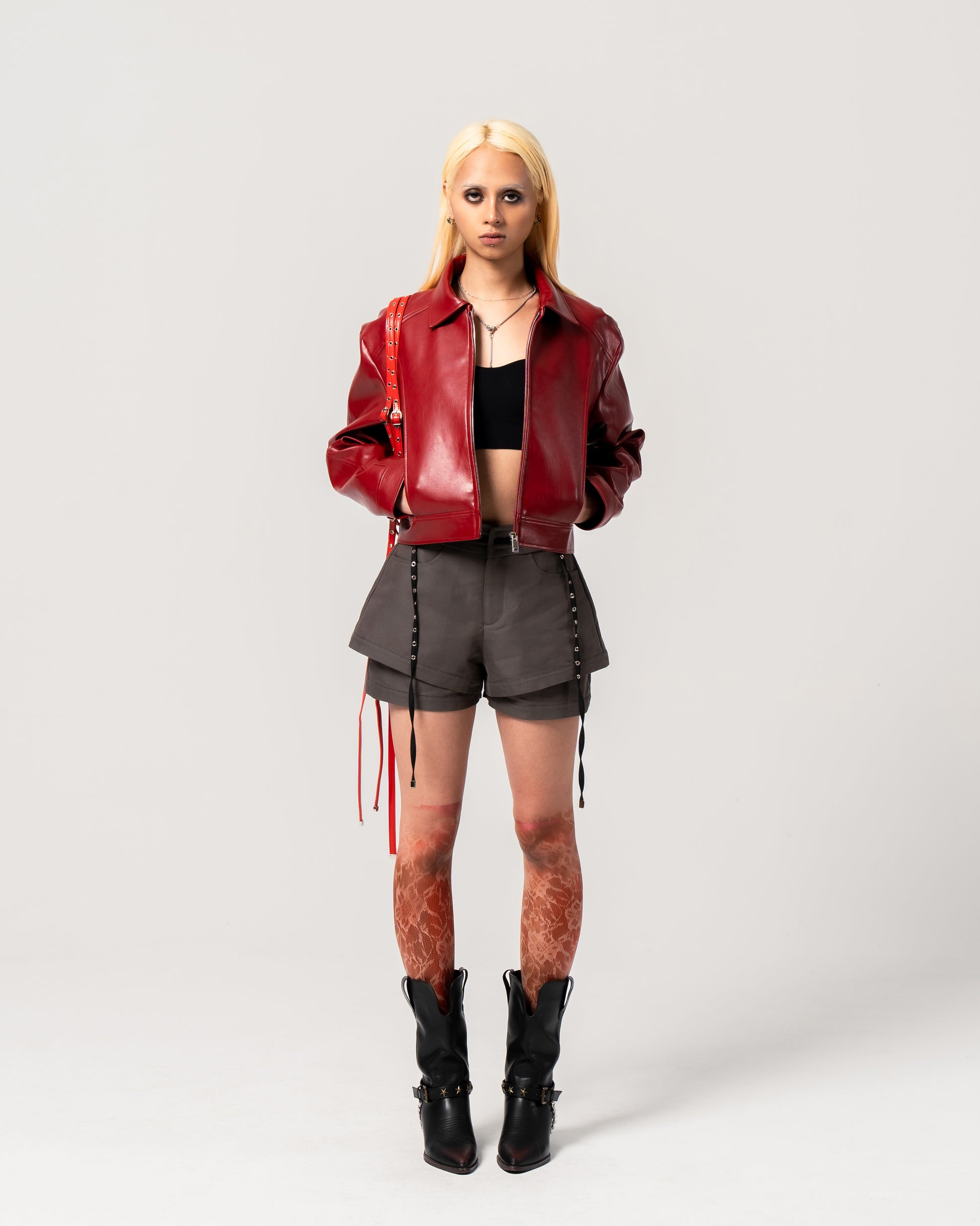 N E O CH.1 Leather Jacket