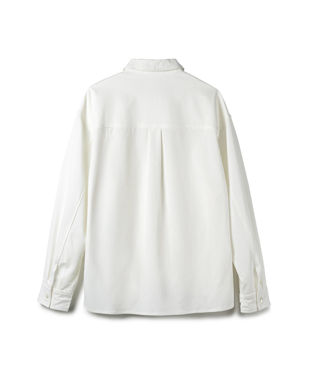 Fluid Gathered-Hem Shirt