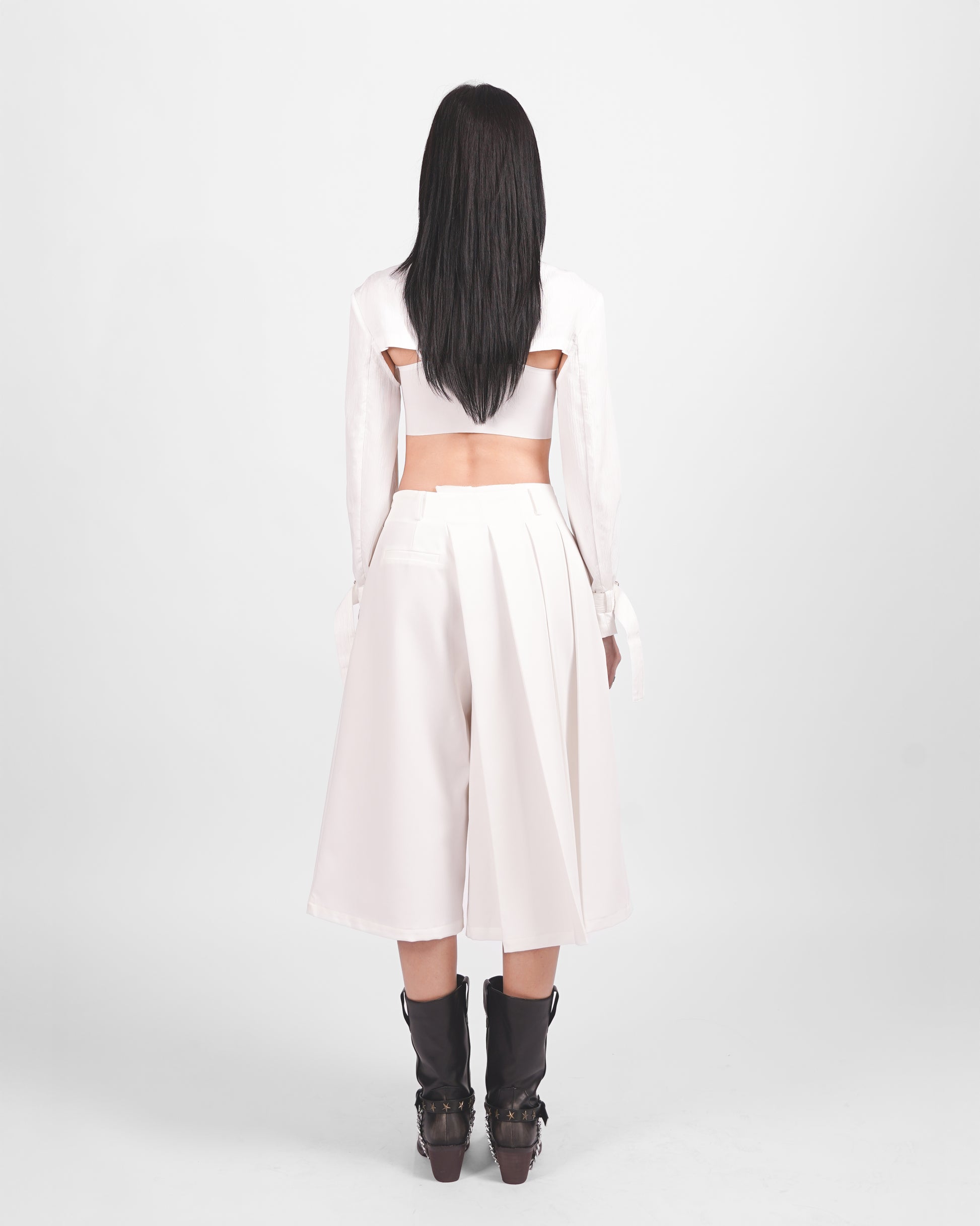 Embroidered Textured Outerwear