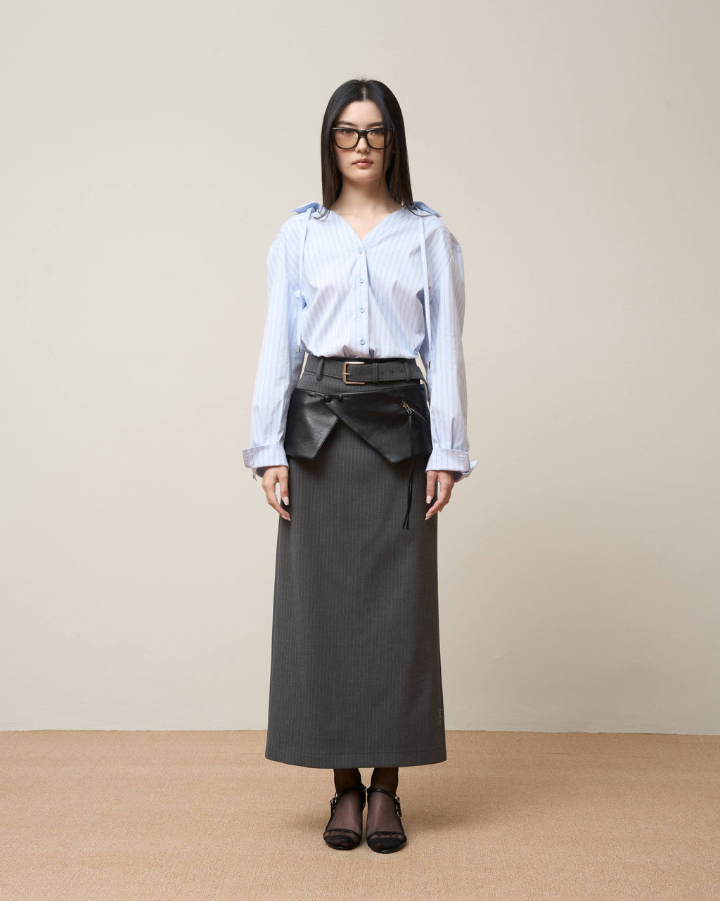 Vol.3 Ch.2 Tailored Pencil Skirt with Waist Belt