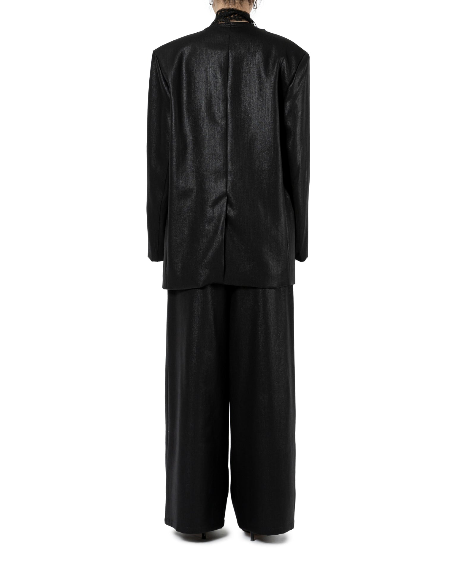 Sleek Single-Button Blazer