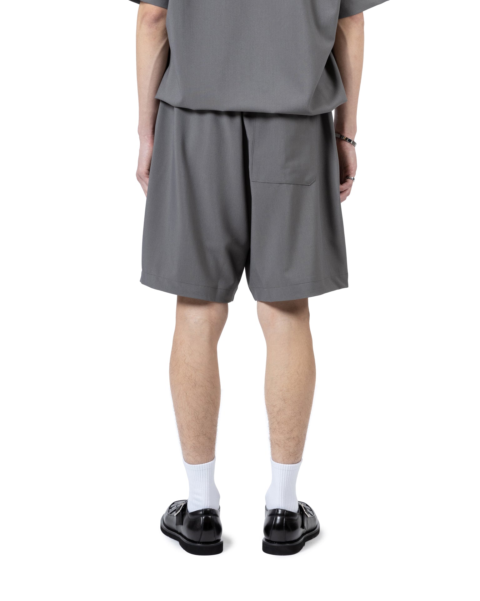 Short Sleeve Shirt with Elastic Shorts Set
