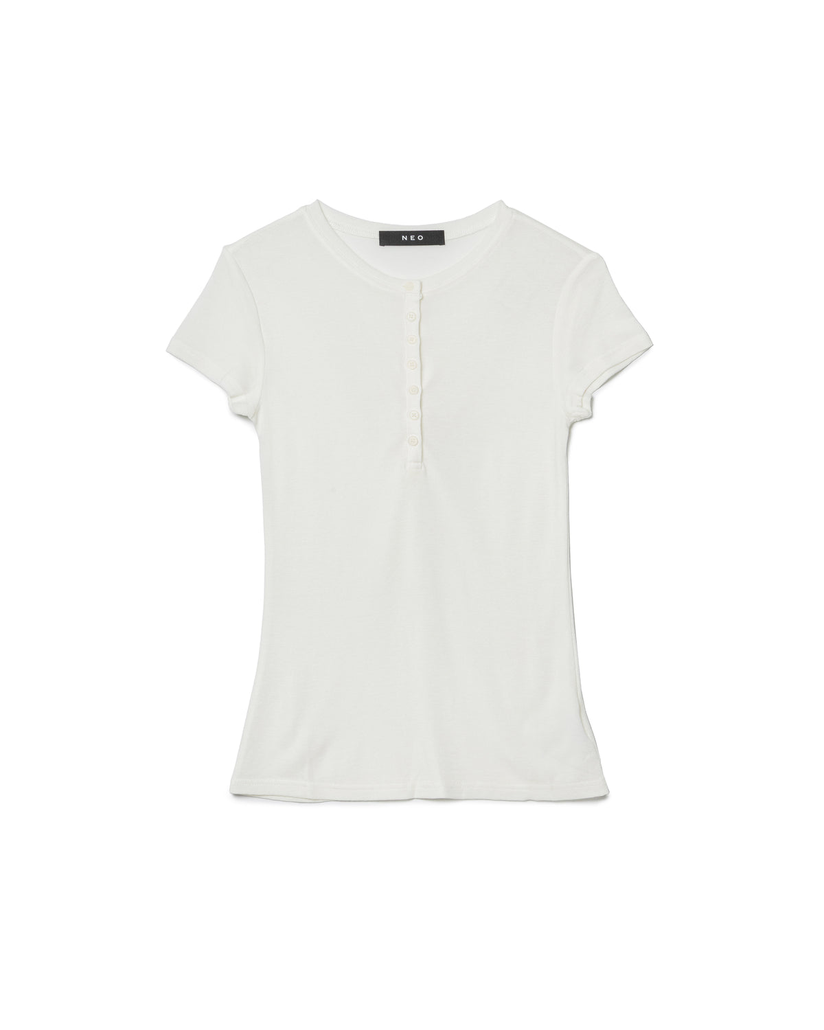 Classic Buttoned Basic Top