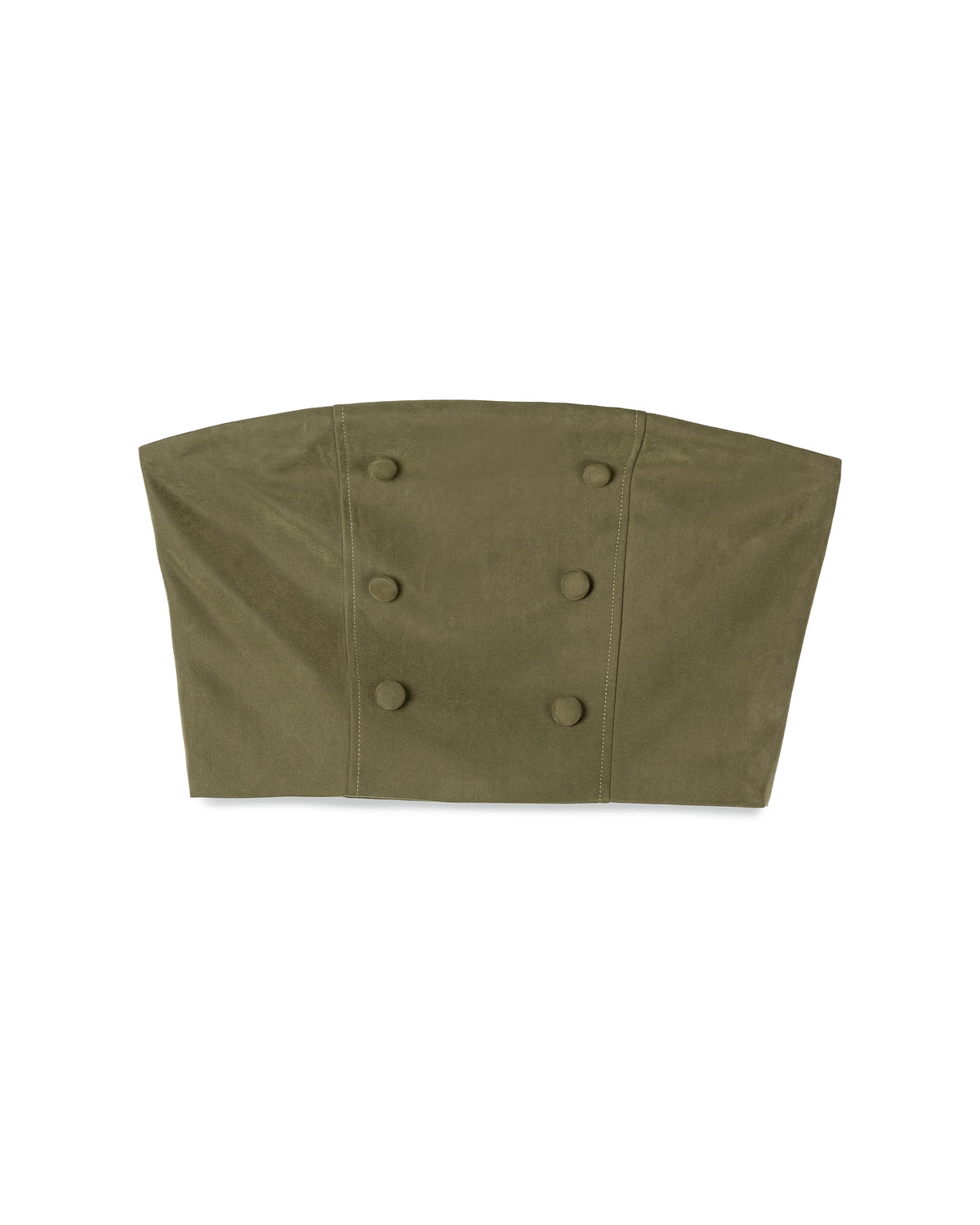 N E O Structured double-breasted bandeau
