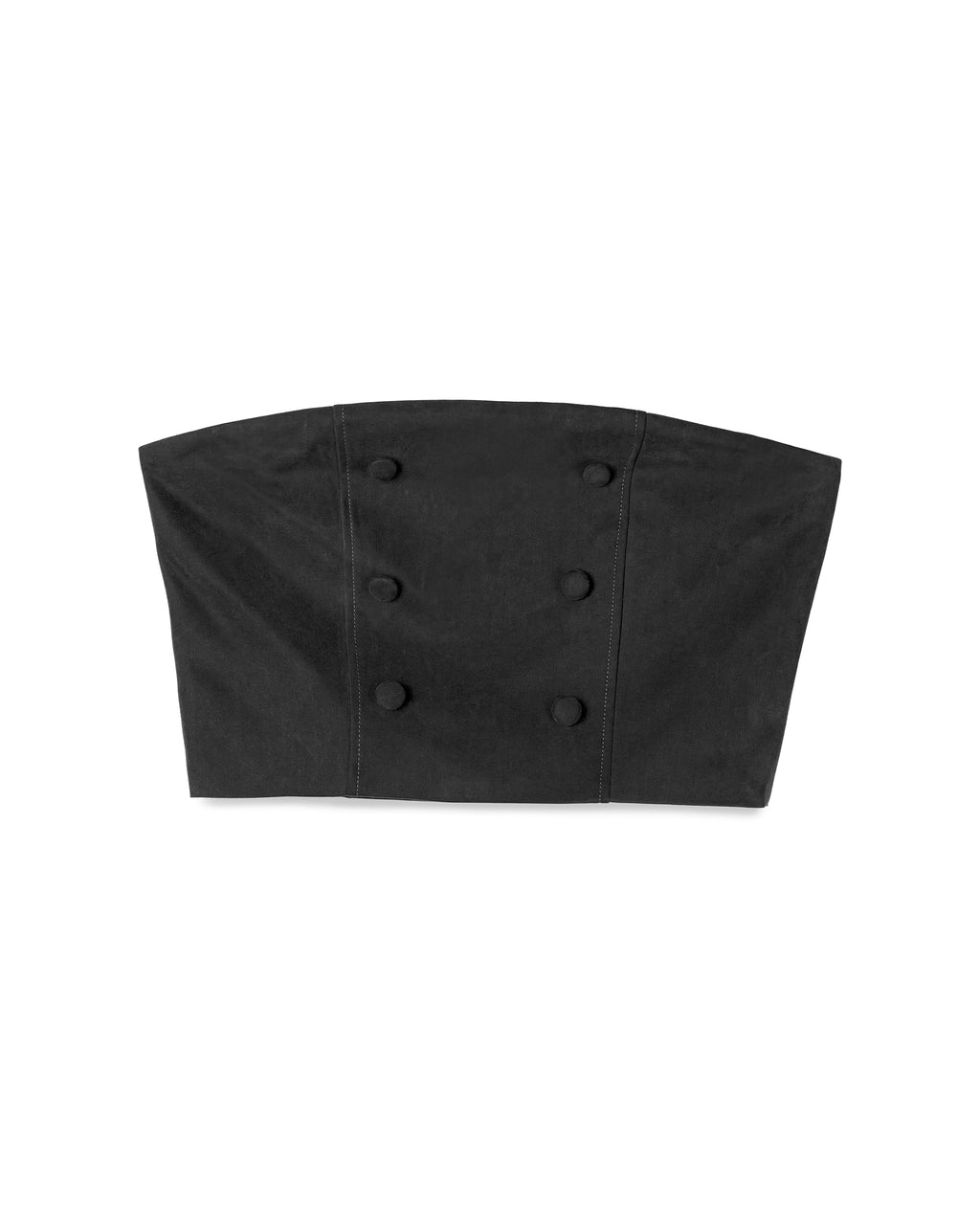 N E O Structured double-breasted bandeau