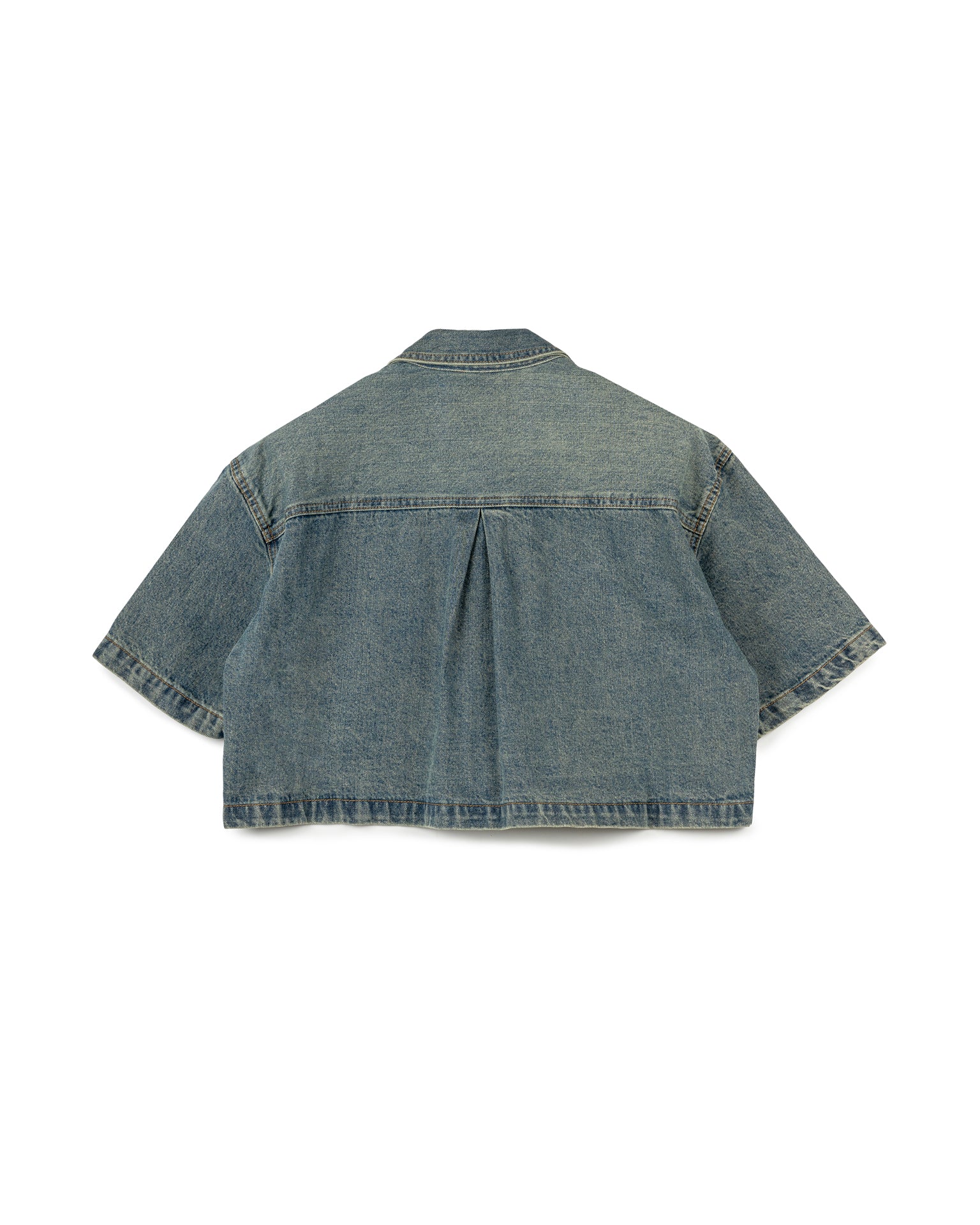 Denim Jacket With Denim Skirt Set