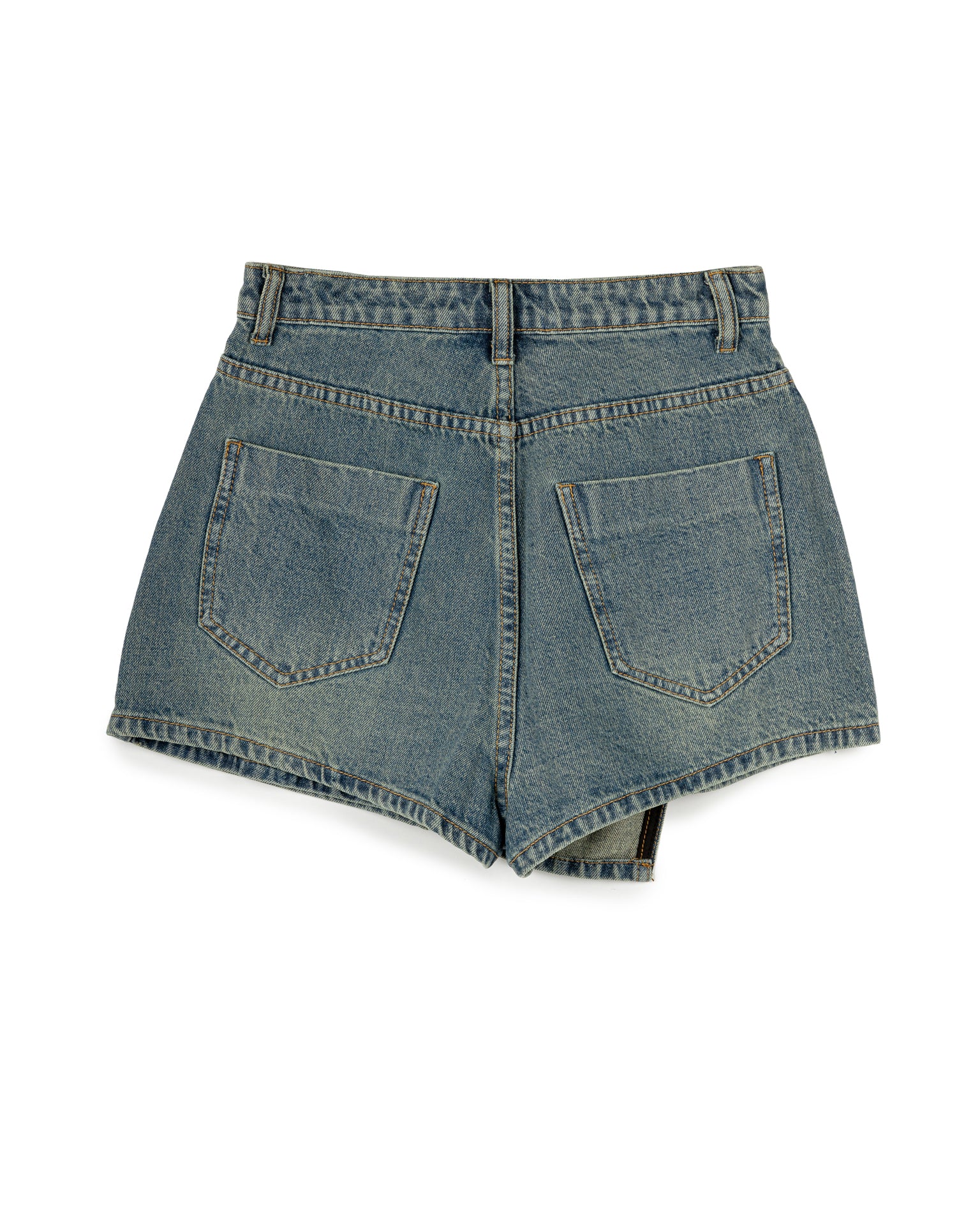 Denim Jacket With Denim Skirt Set