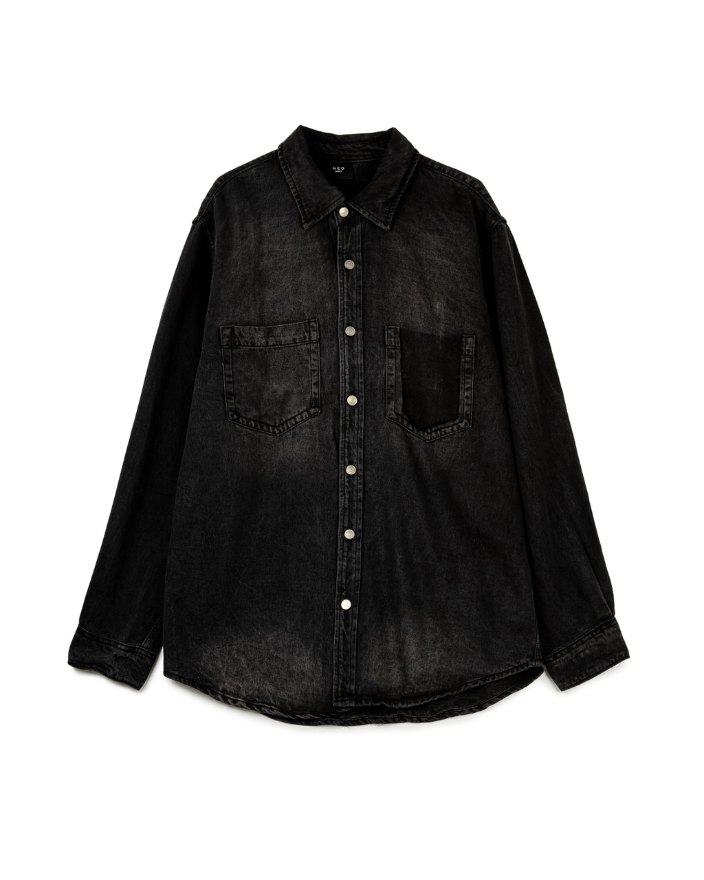 Vintage Denim Long Sleeve Top