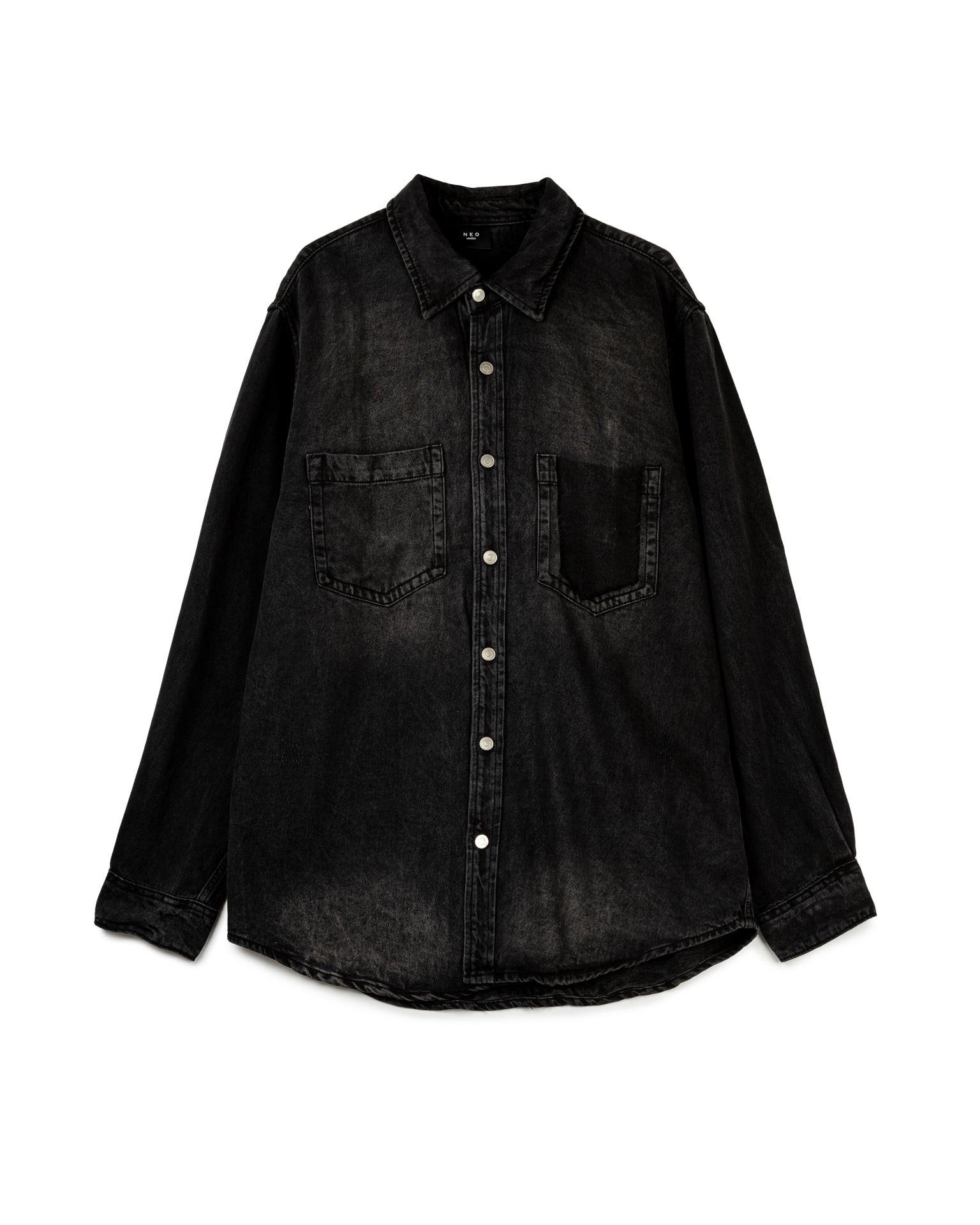 Vintage Denim Long Sleeve Top