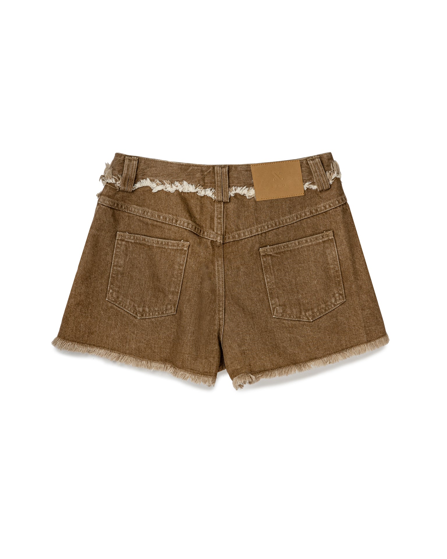 Desert Frayed Denim Shorts