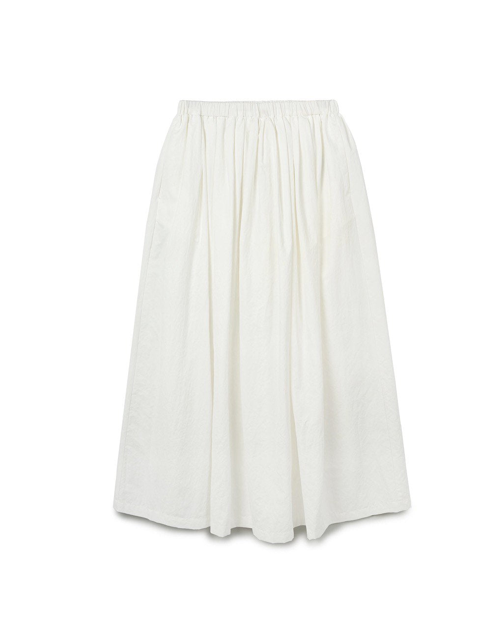 Soft Gather Midi Skirt