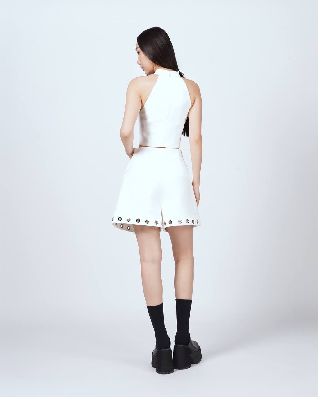 Hollow Short Pants