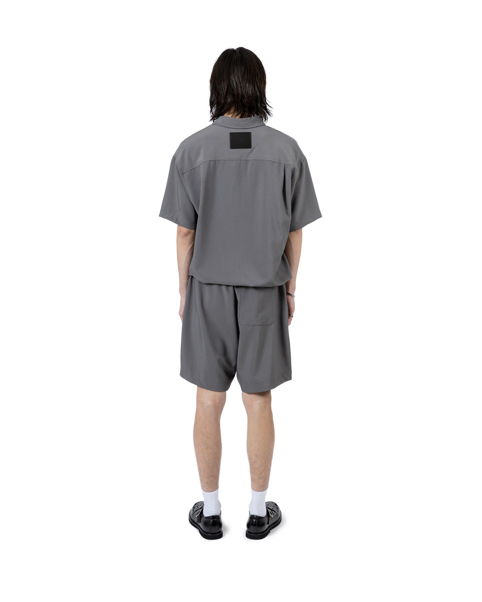 Short Sleeve Shirt with Elastic Shorts Set