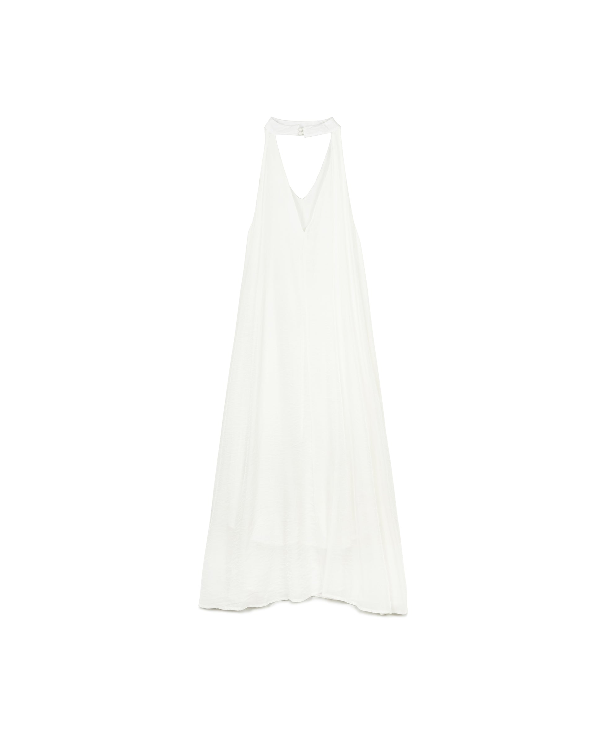 V-Neck Backless Dress