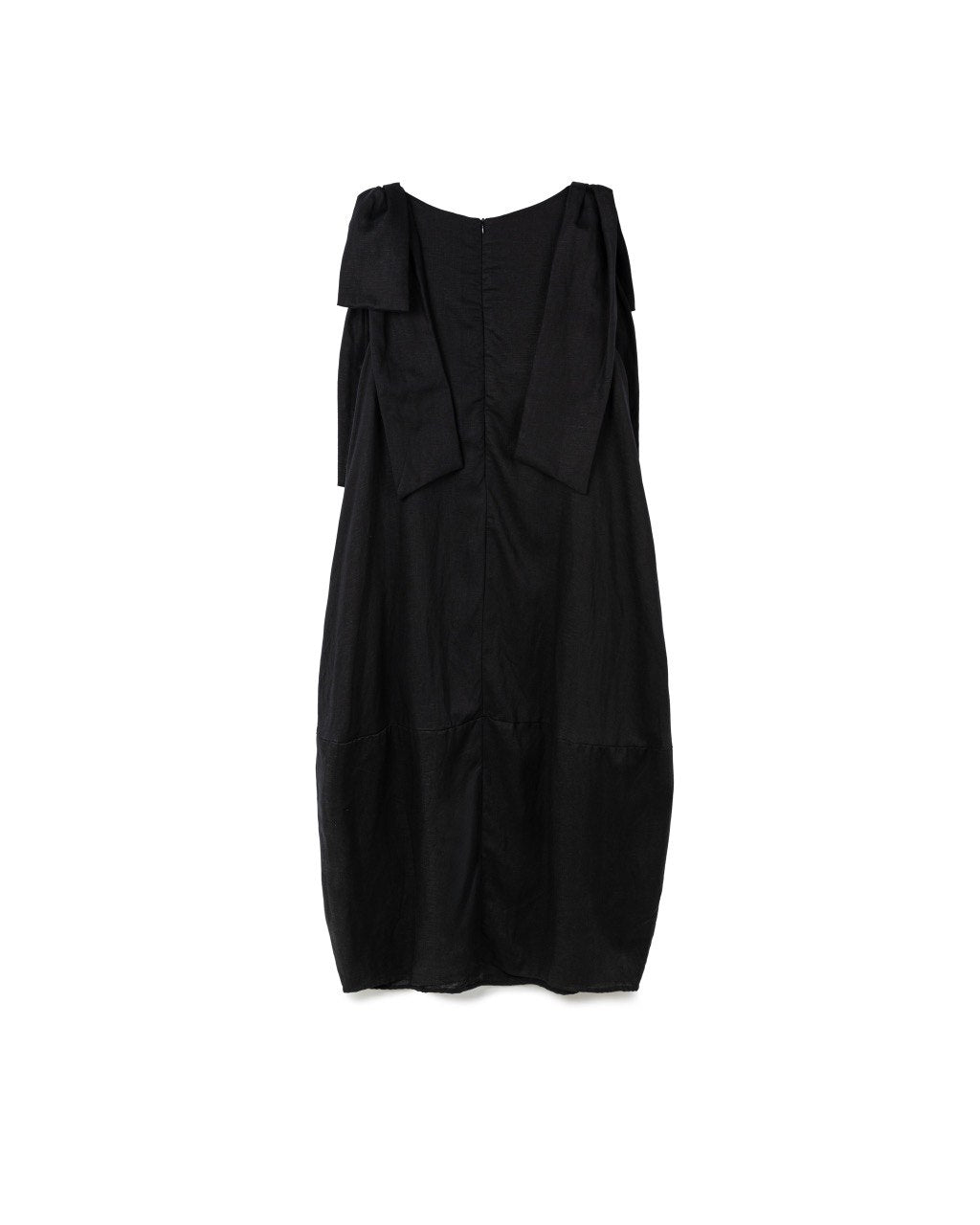 Drape Linen Sleeveless Dress