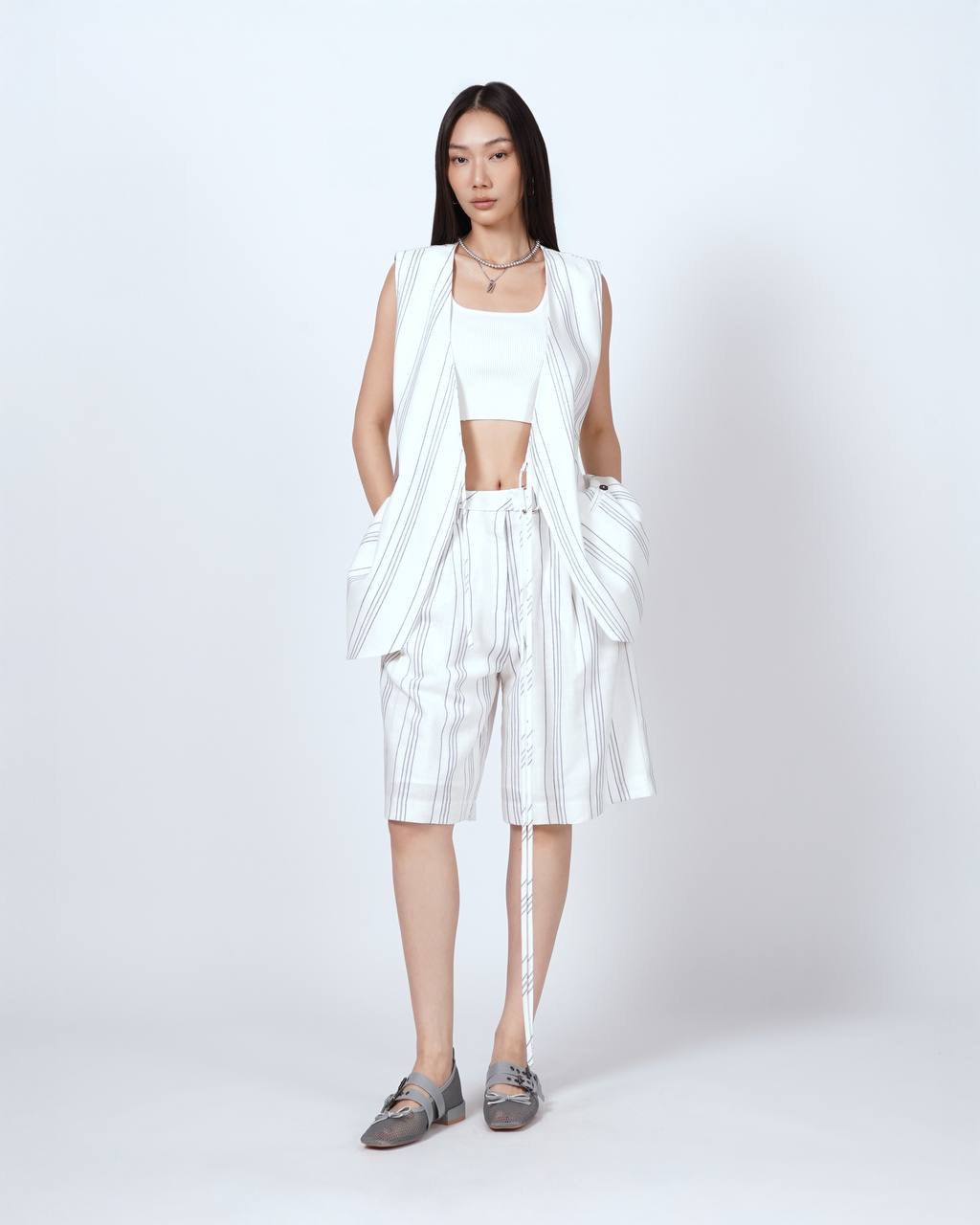 Clean Line Wide Shorts