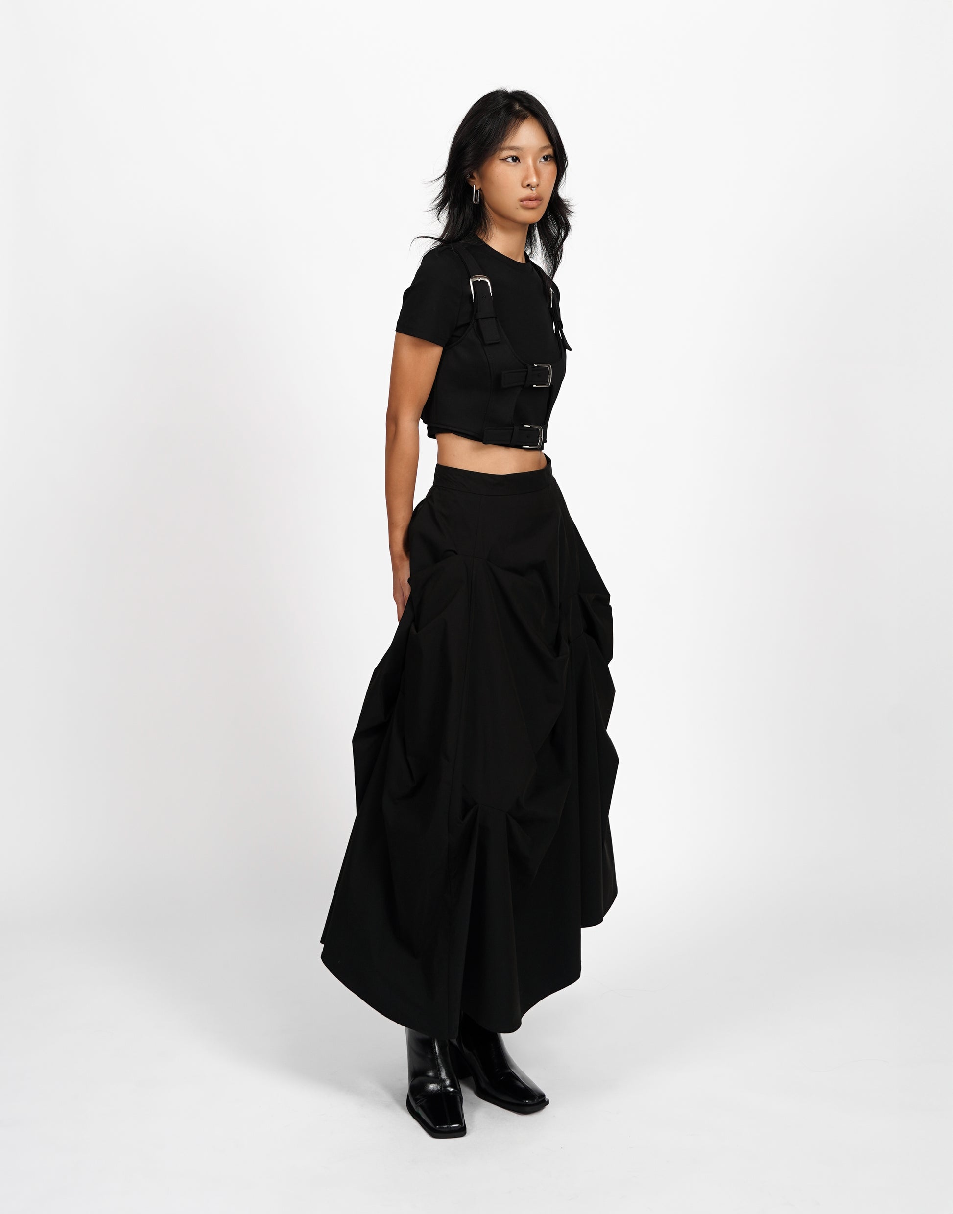 Two Piece Buckle Top