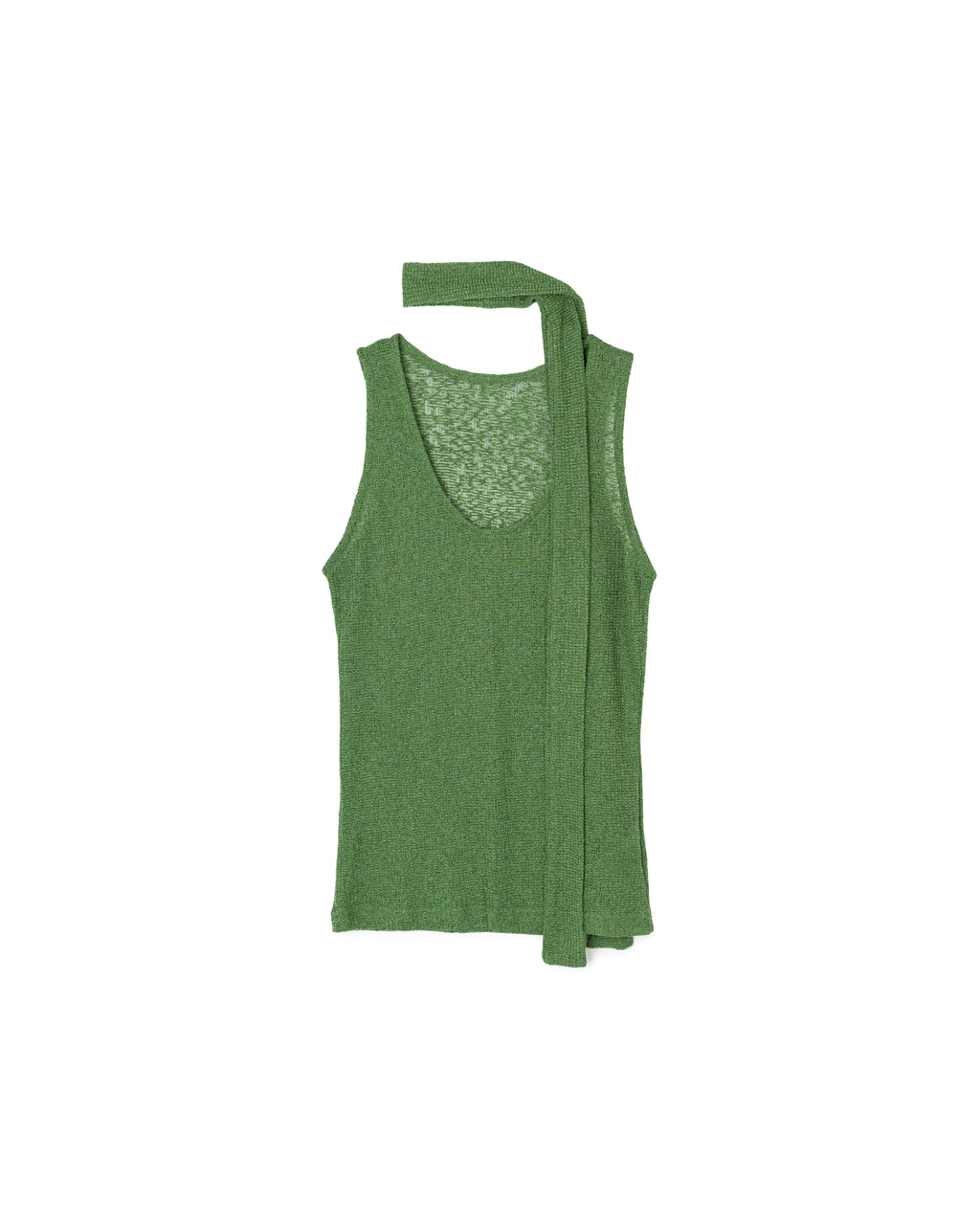 Scarf Sleeveless Top