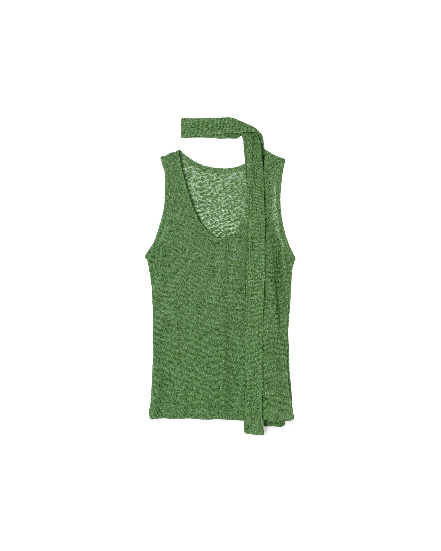 Scarf Sleeveless Top