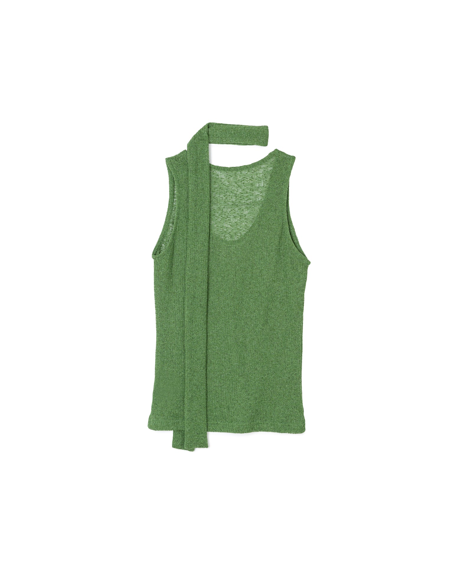 Scarf Sleeveless Top