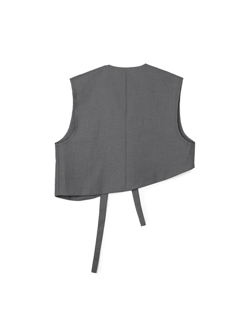 Asymmetric Crop Outerwear