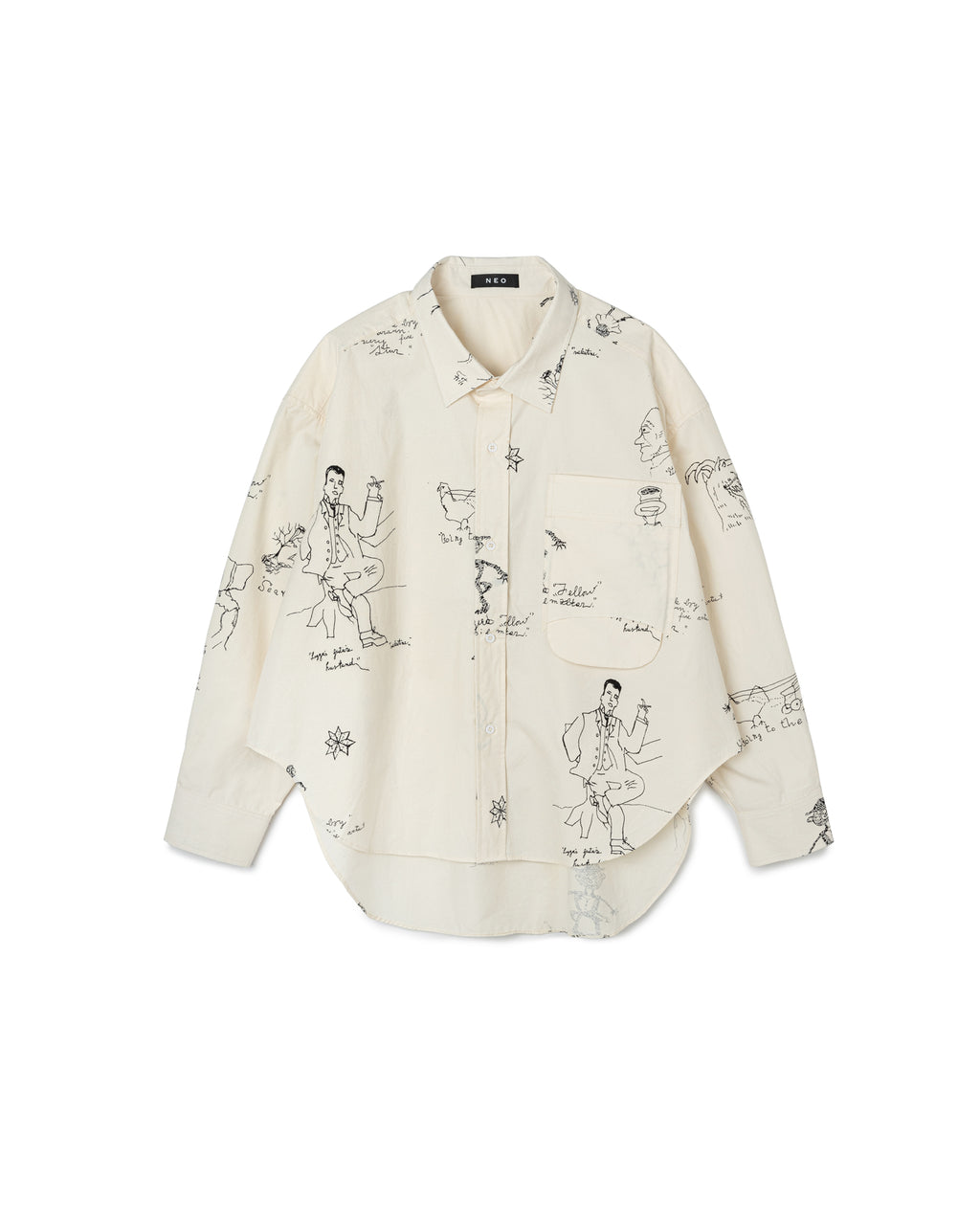 Sketch Print Shirt