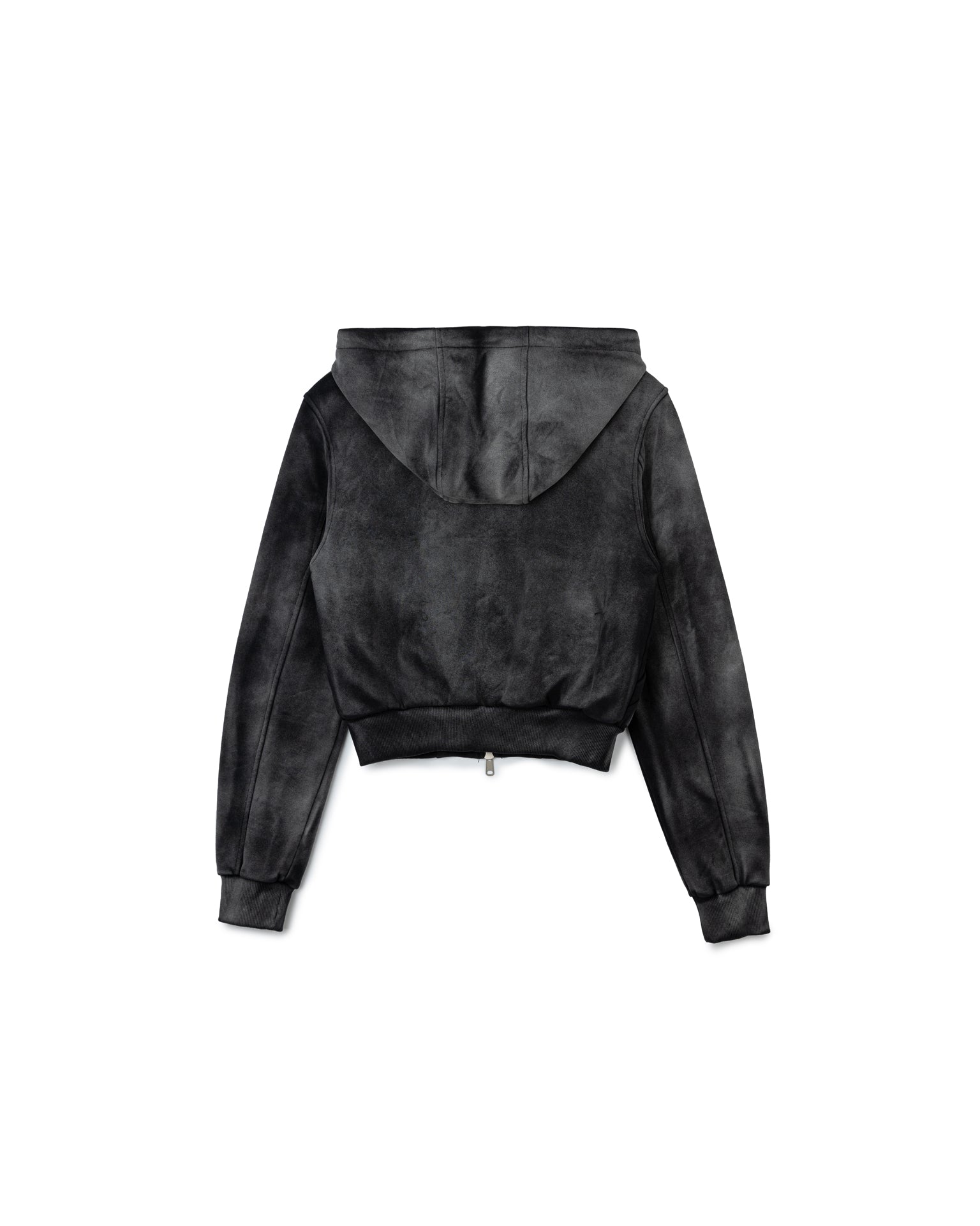 Washed Zip-up Hoodie