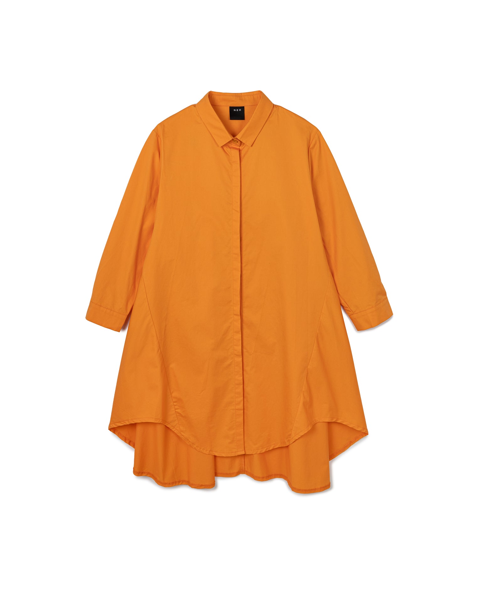 Oversized Swing Shirt Dress