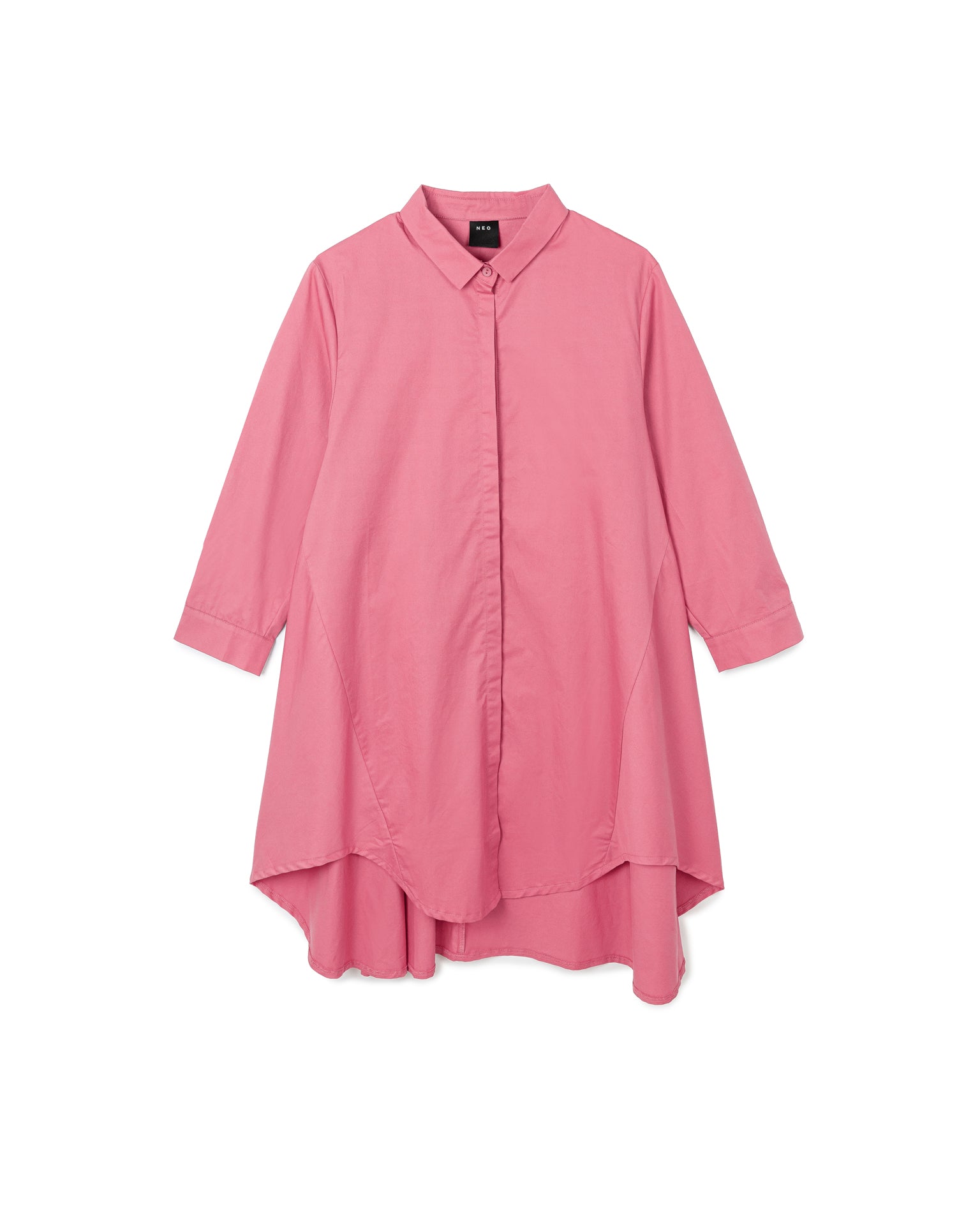 Oversized Swing Shirt Dress