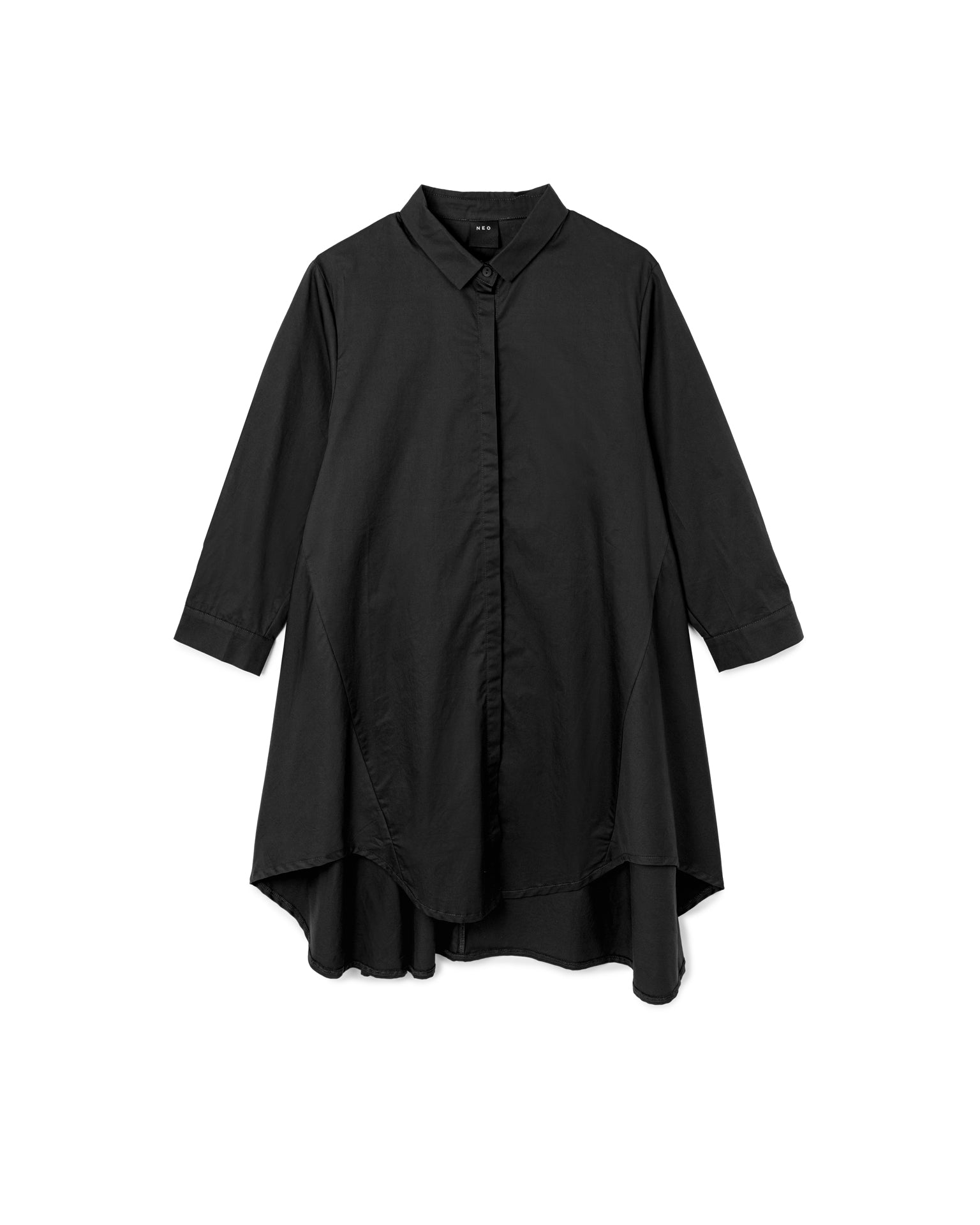 Oversized Swing Shirt Dress