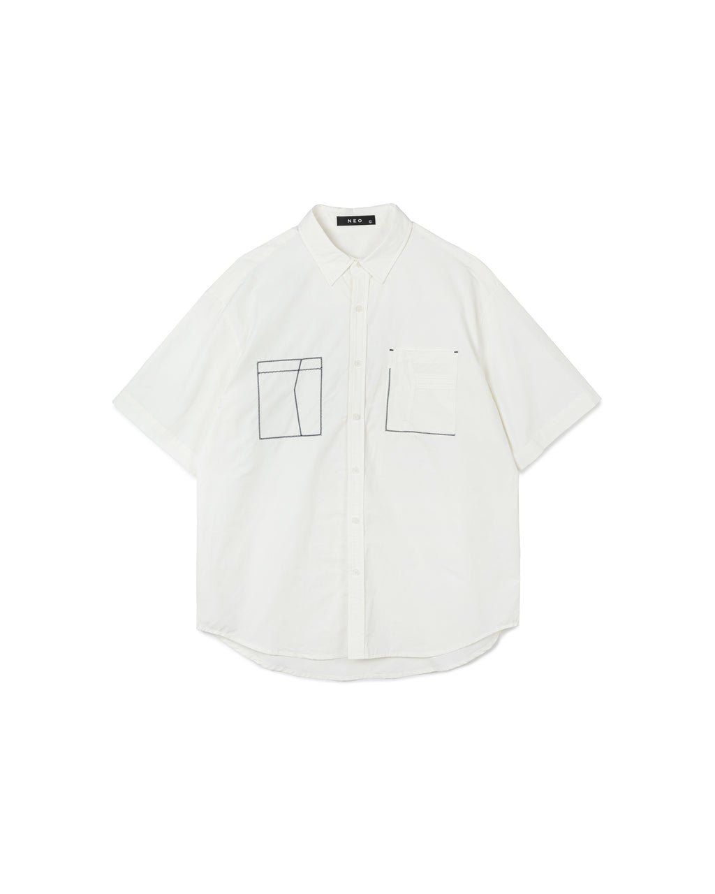 Contrast Stitch Casual Set