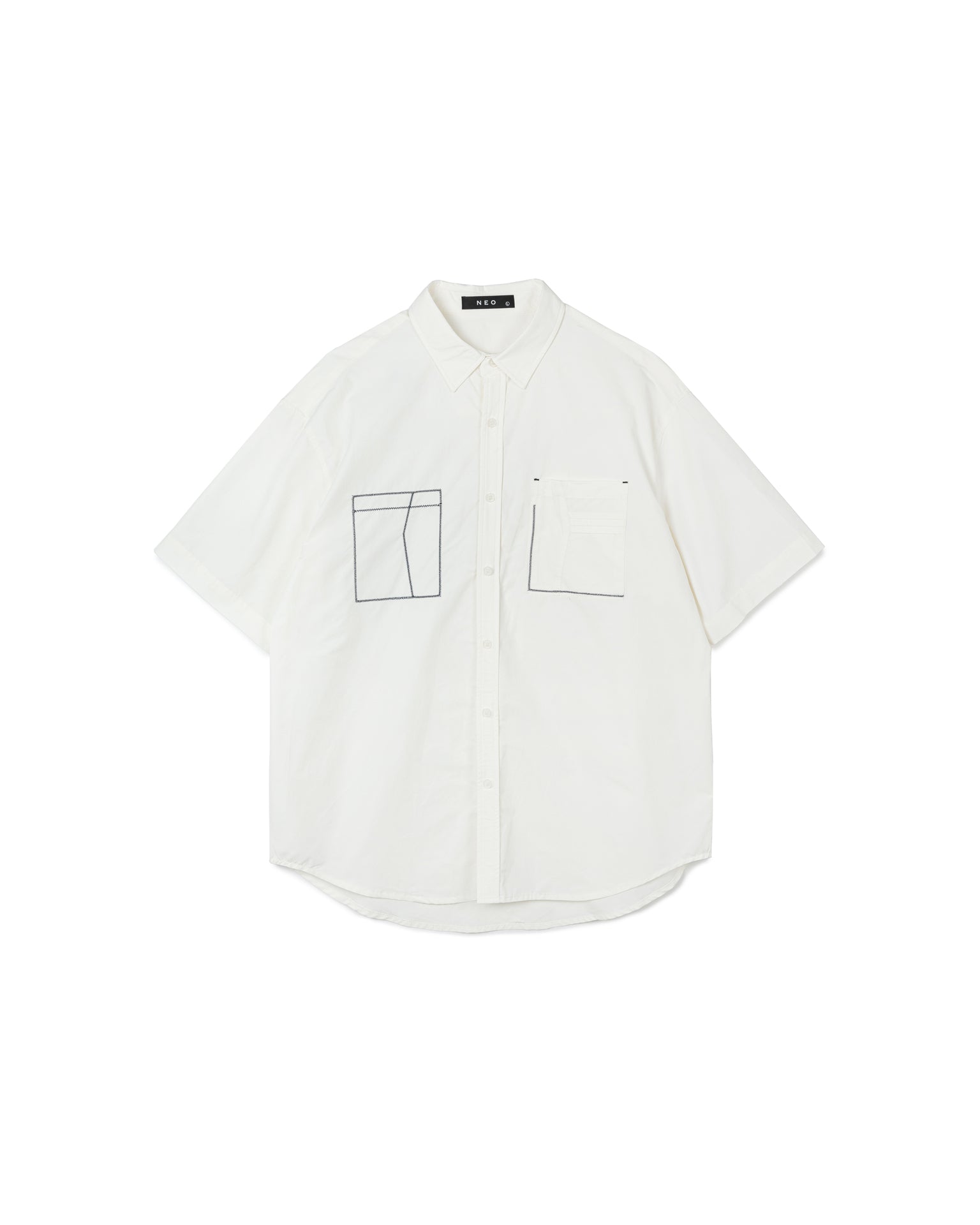 Contrast Stitch Casual Set