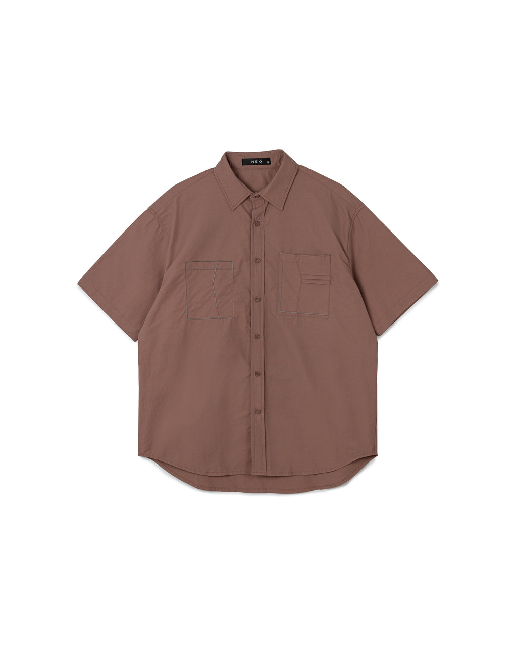 Contrast Stitch Casual Set