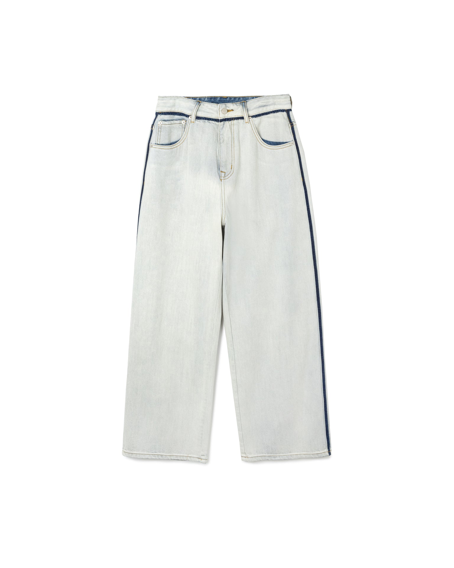 Stitch Line Denim Pants