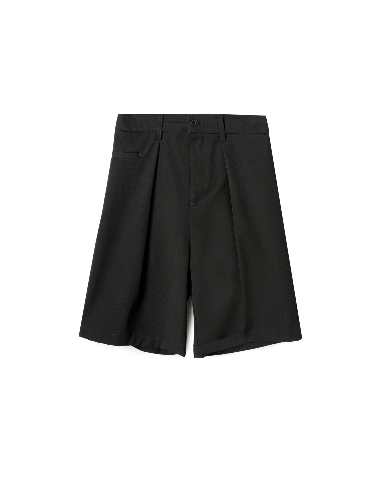 Bermuda Shorts with Elastic Waist