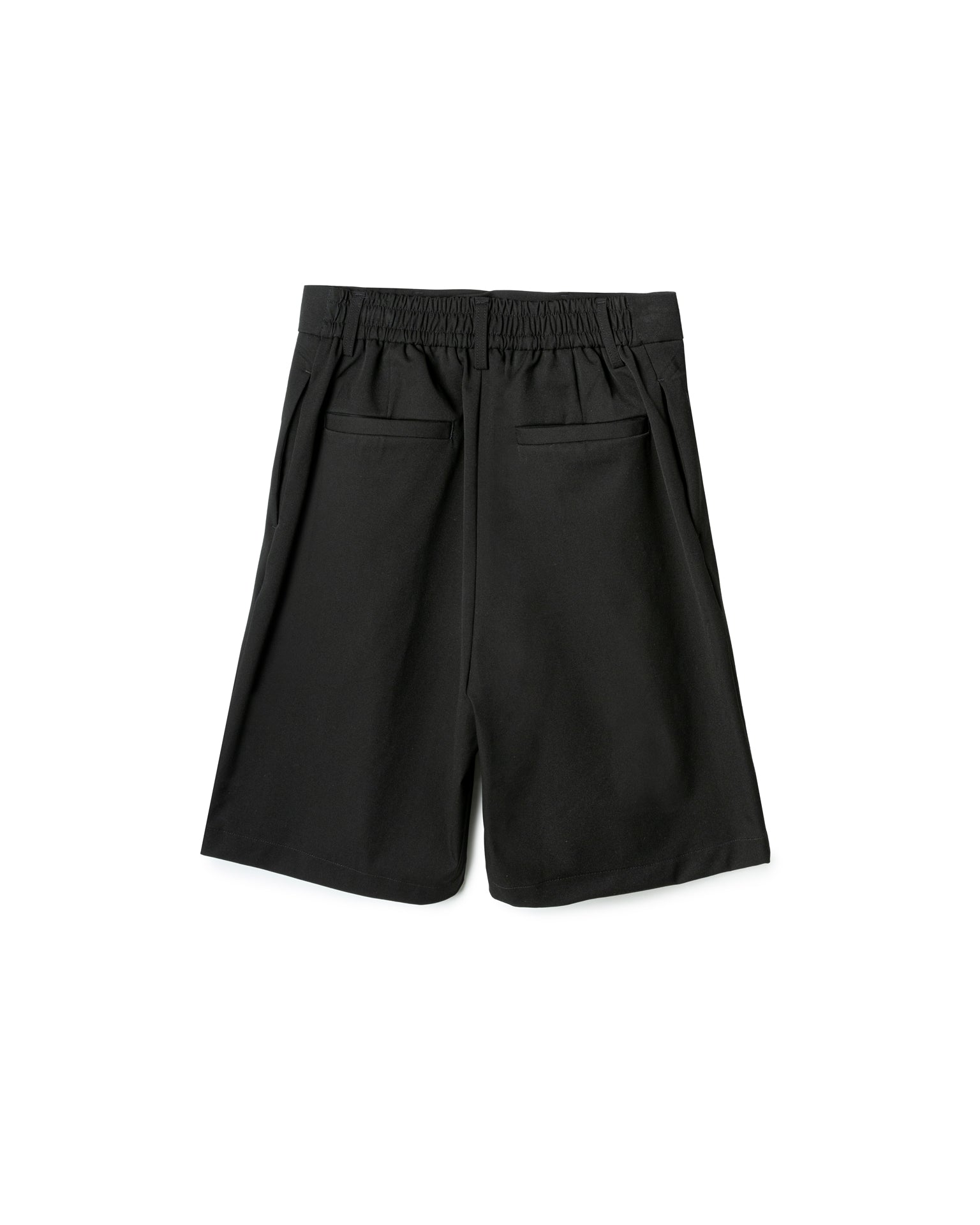 Bermuda Shorts with Elastic Waist