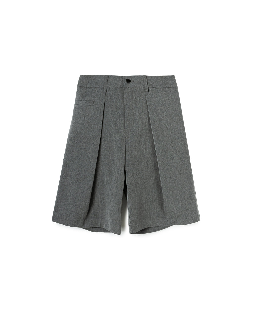 Bermuda Shorts with Elastic Waist