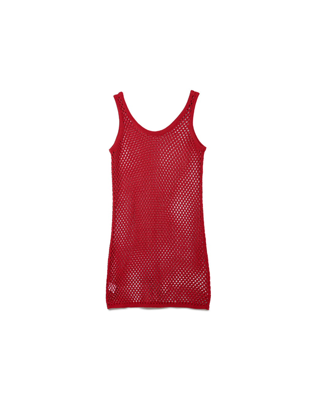 Fishnet Knit Sleeveless Top