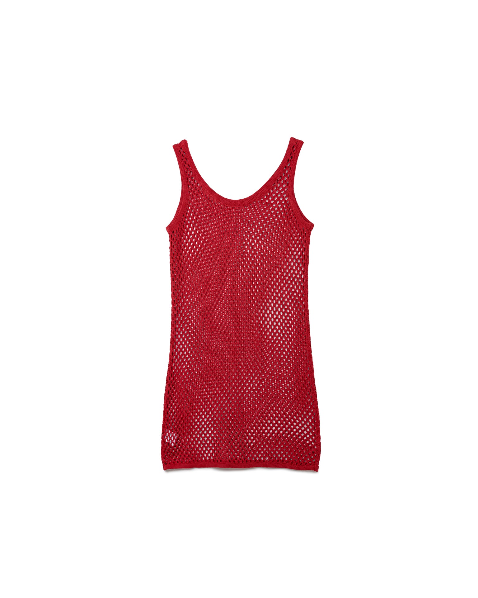 Fishnet Knit Sleeveless Top