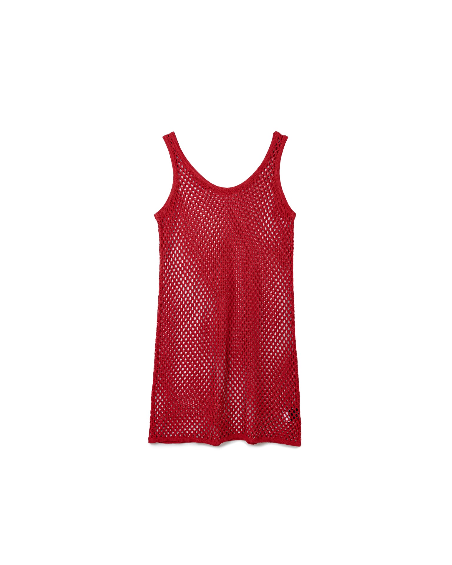 Fishnet Knit Sleeveless Top