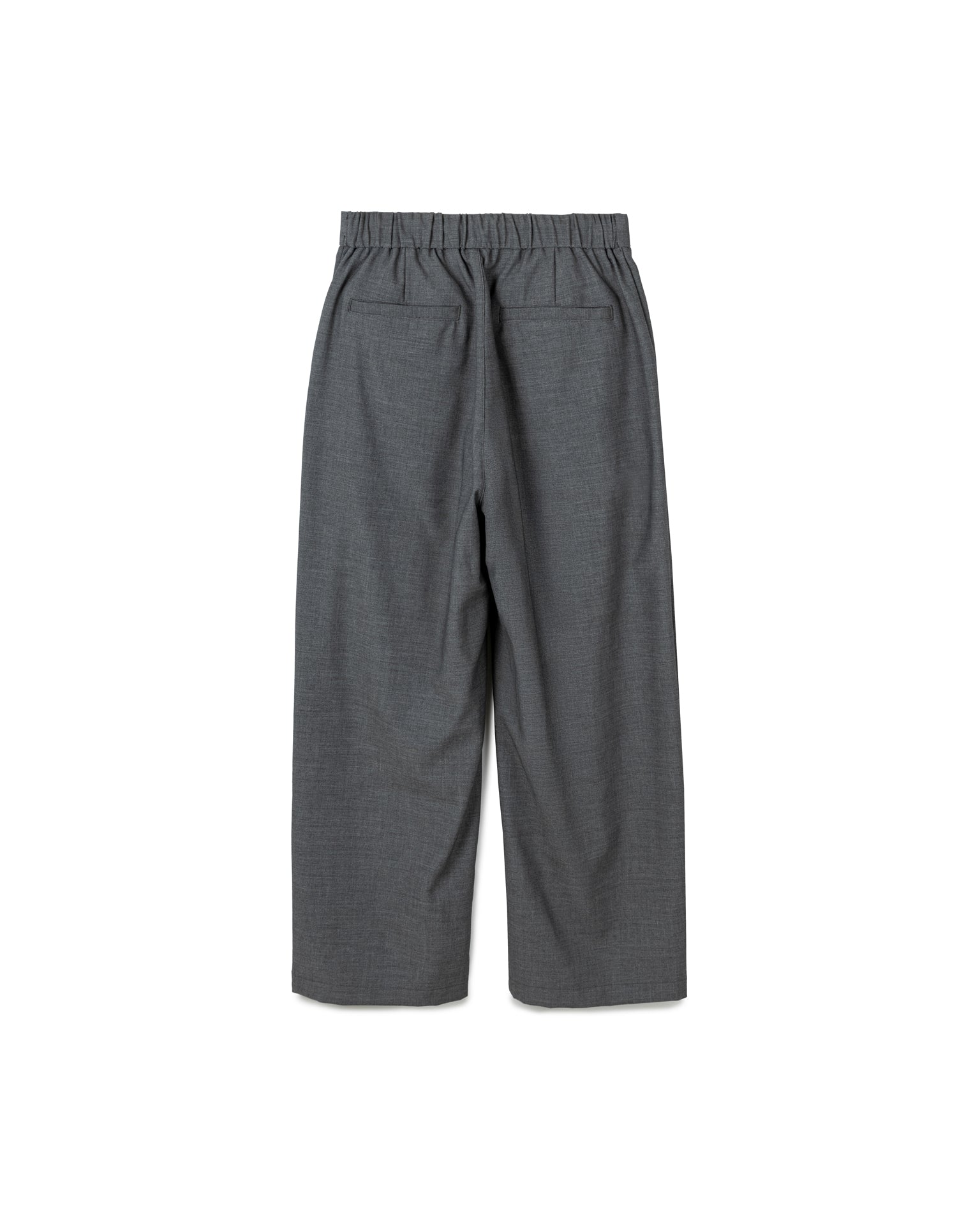 Drawstring Suit Pants with Elastic Waist