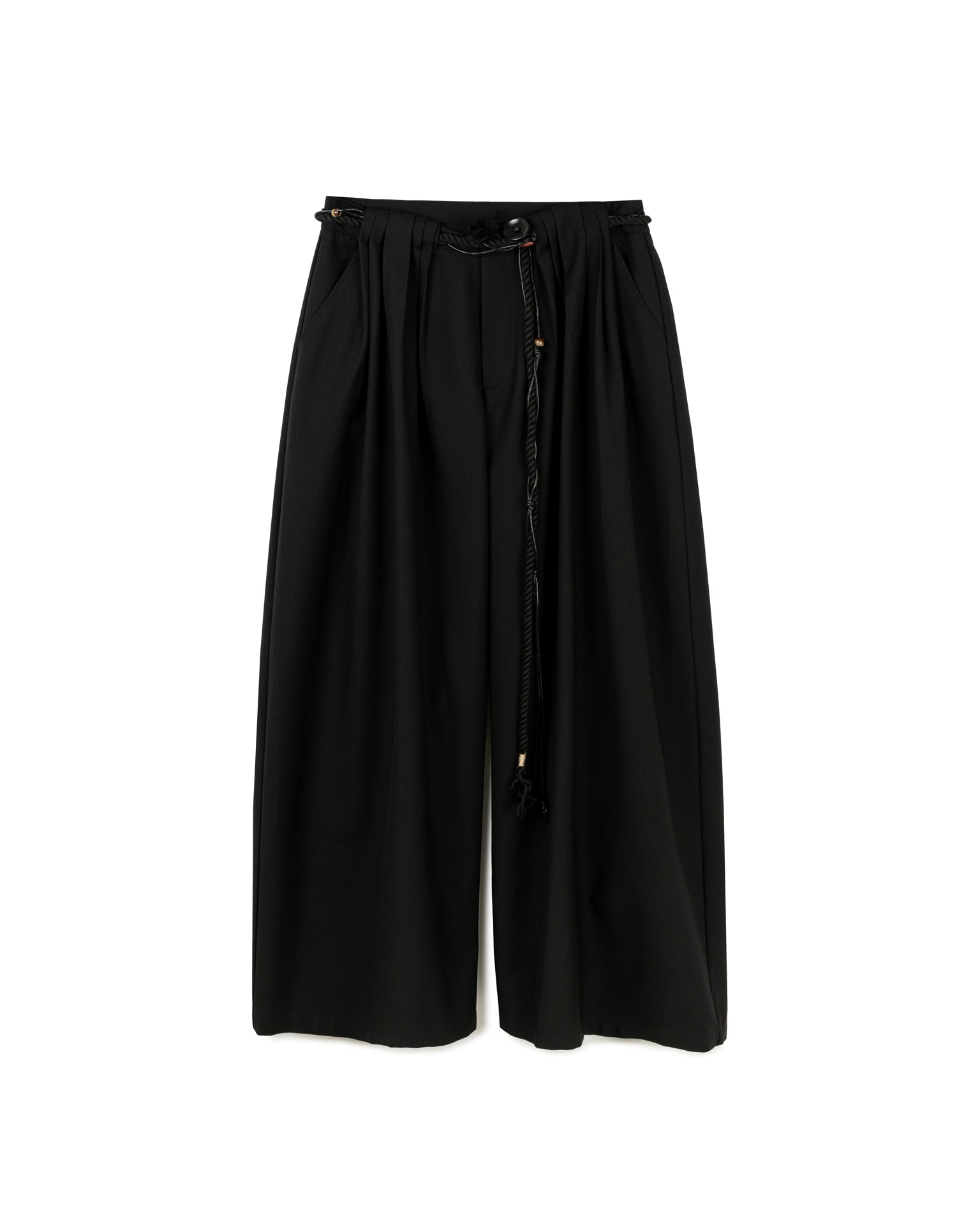 Rope-Tie Palazzo Pants